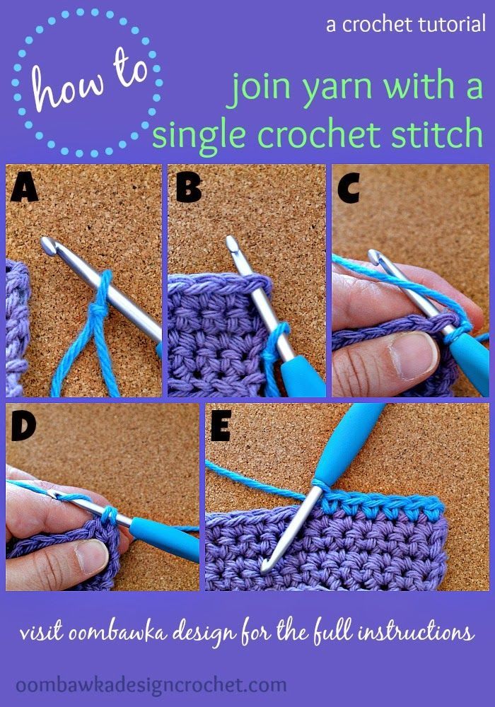 How To Join New Yarn with a Single Crochet Stitch