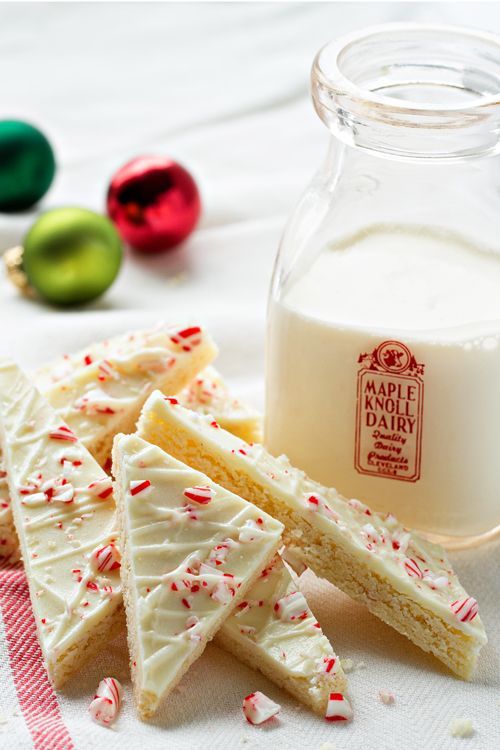 Peppermint Sugar Cookie Bark from @Jamie {My Baking Addiction}