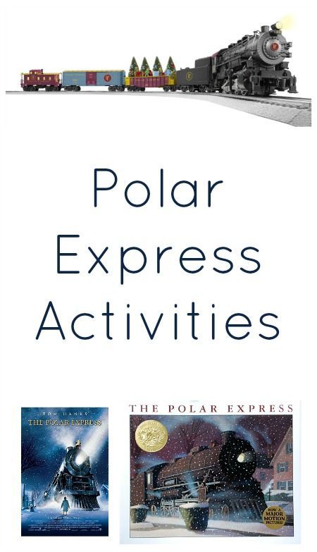 Polar Express Activities…ideas for family night, school activities, classroom parties or a homeschool theme