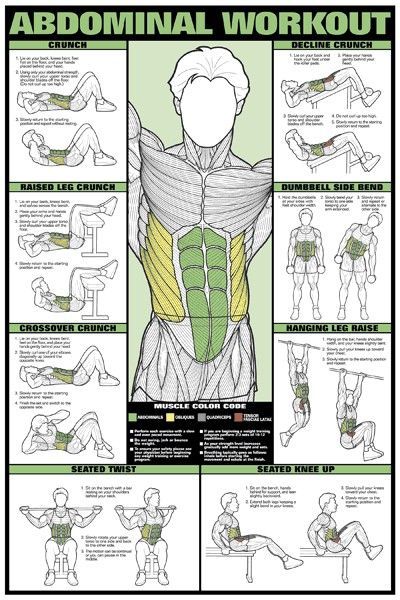 The most effective abdominal exercises
