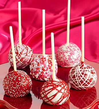 10 Valentine’s Day Food and Treats – Valentine’s Day Decadent Truffle Cake Pops #valentines