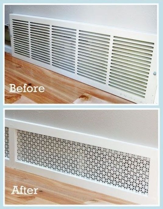 #20. Give your return air grille a makeover. — 27 Easy Remodeling Projects That Will Completely Transform Your Home