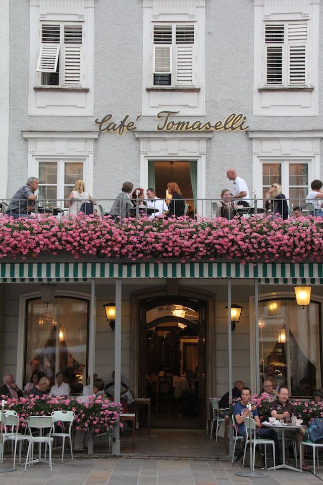 Café Tomaselli | Salzburg, Austria. Austria is one of our favorite places in the world.  I loved Innsbruck and Salzburg and all