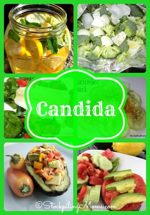 Candida Recipes that you can eat while removing your yeast overgrowth. #Candida