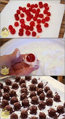 Chocolate Covered Cherries! ♥ Step-by-step tutorial to creating these gorgeous candies that are far better than store bought. A