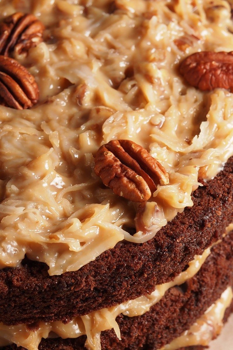 Coconut Pecan Frosting Recipe – Perfect for German chocolate cake!