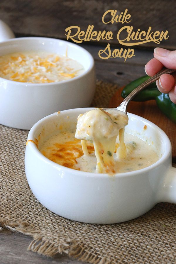 Creamy rich soup with roasted poblano peppers, chicken, and plenty of cheddar cheese. It’s a must make low carb soup recipe! I