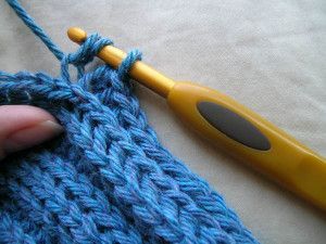 Crochet stitch that looks like a knit stitch