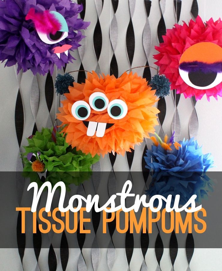 Crush of the Week – Think Pink Features Monstrous Tissue PomPoms. Look for this link: These Monstrous Tissue Pompoms from Alexis
