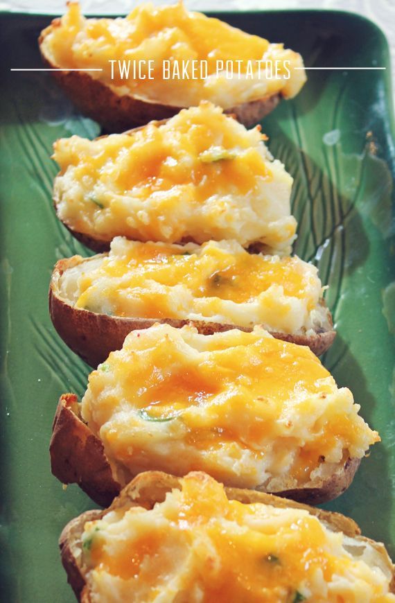 Easter Dinner Series: Spring Salad   Twice Baked Potatos | In Honor Of Design