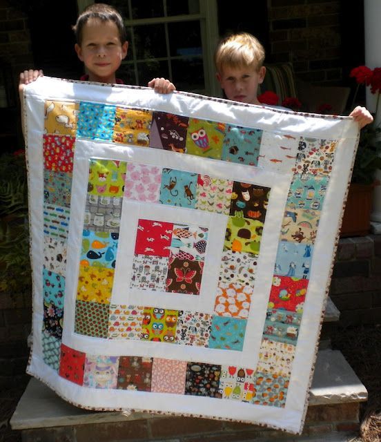 good charm pack quilt…this would be great for all those replica fabrics I have