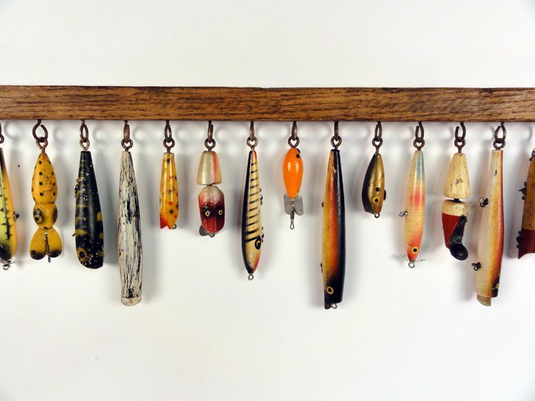 Great idea to do with lures that can’t be used anymore or those that have sentimental value