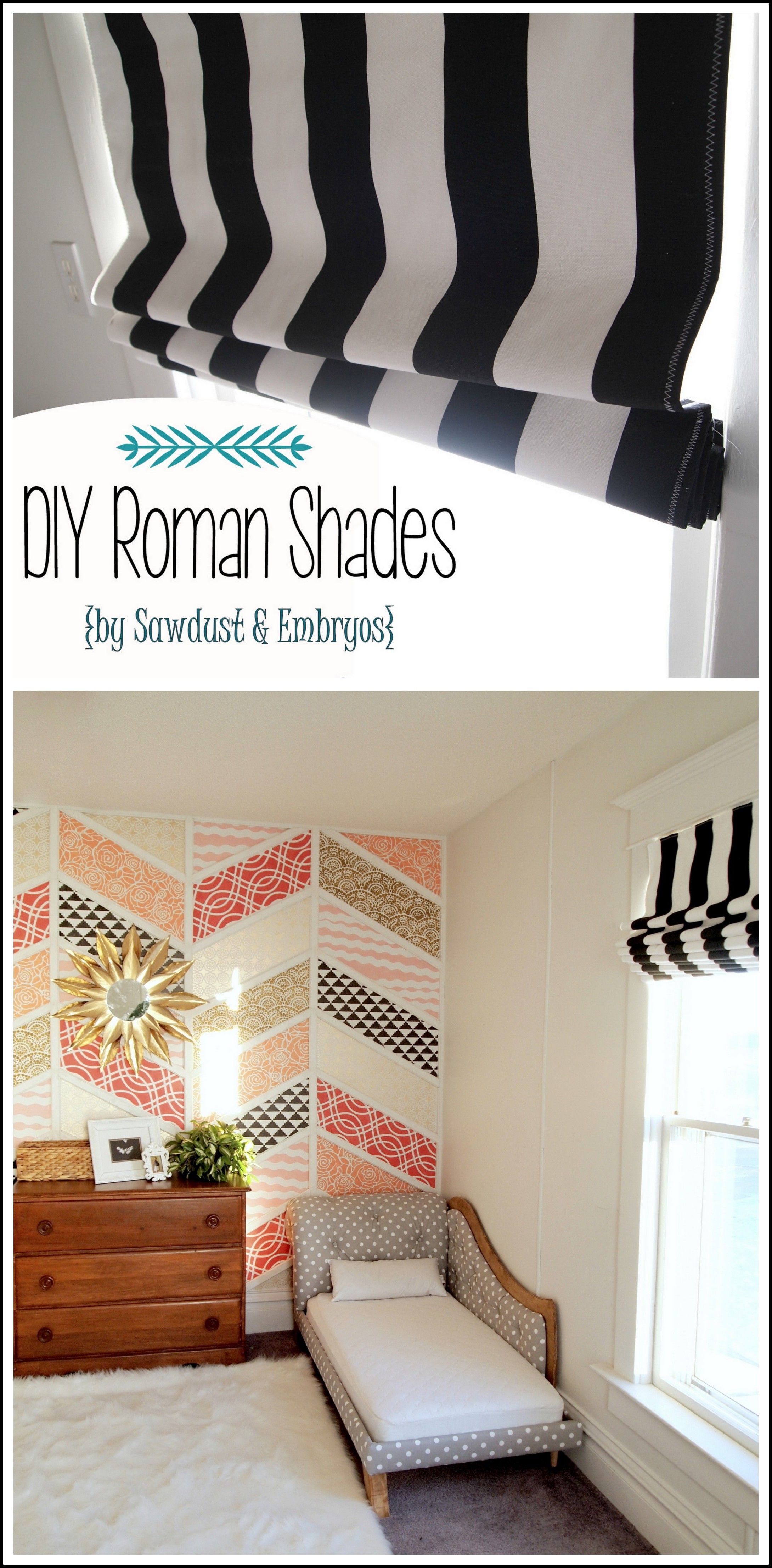 How to make Roman Shades using your existing Mini-Blinds! These will be made for the kitchen window.