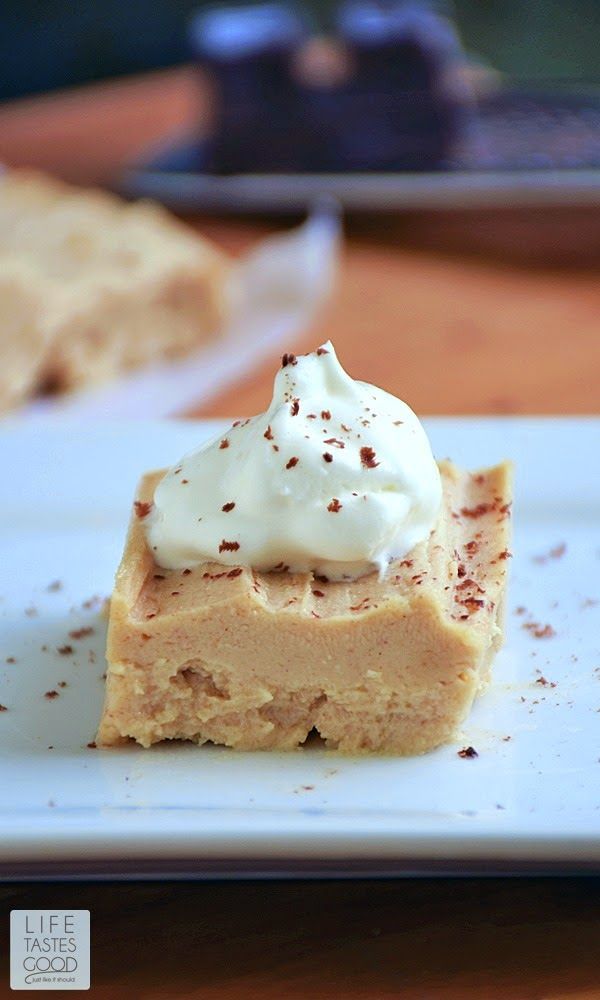 Just 3 ingredients, no-bake, and low carb too! This Peanut Butter Pie | by Life Tastes Good is a rich, creamy dessert that really