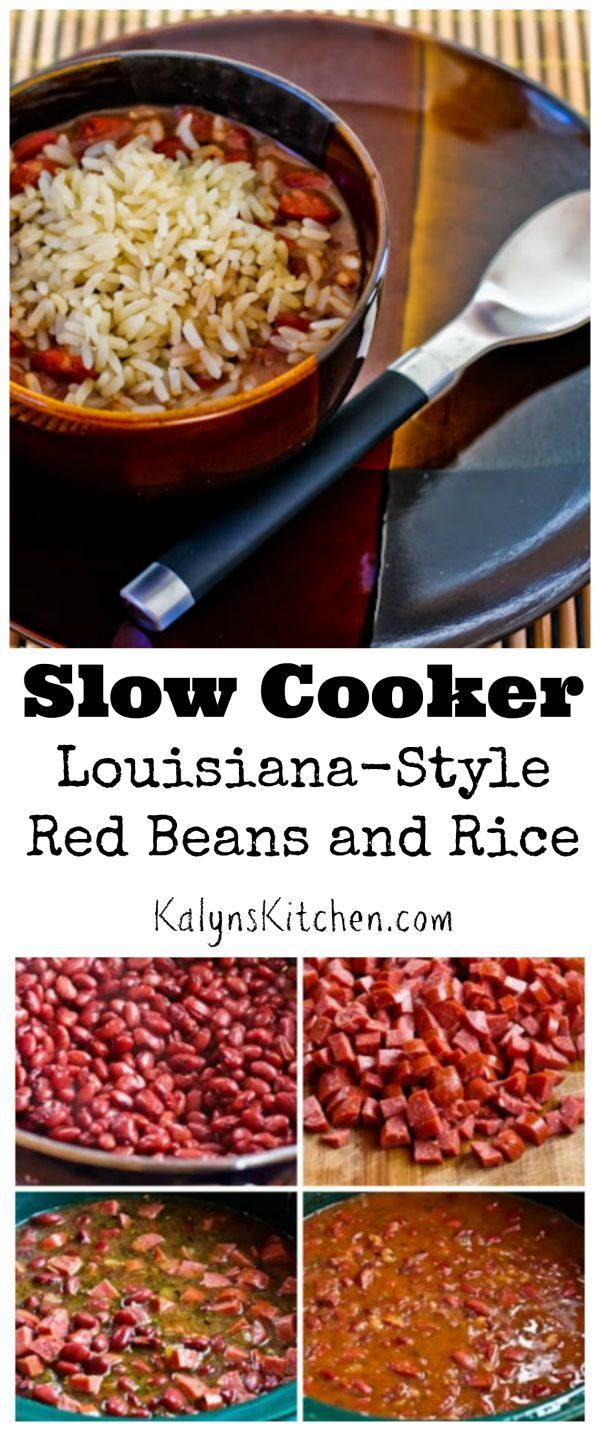 Kalyn’s Kitchen®: Slow Cooker Louisiana-Style Red Beans and Rice