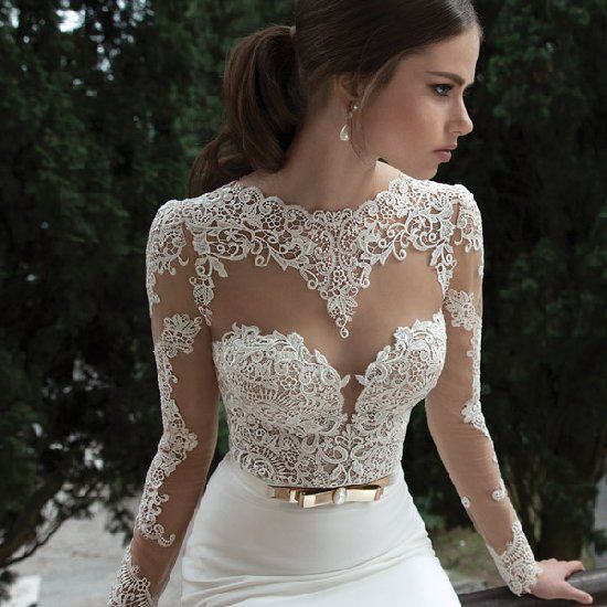 Long sleeve wedding dresses – Berta Bridal Winter 2014