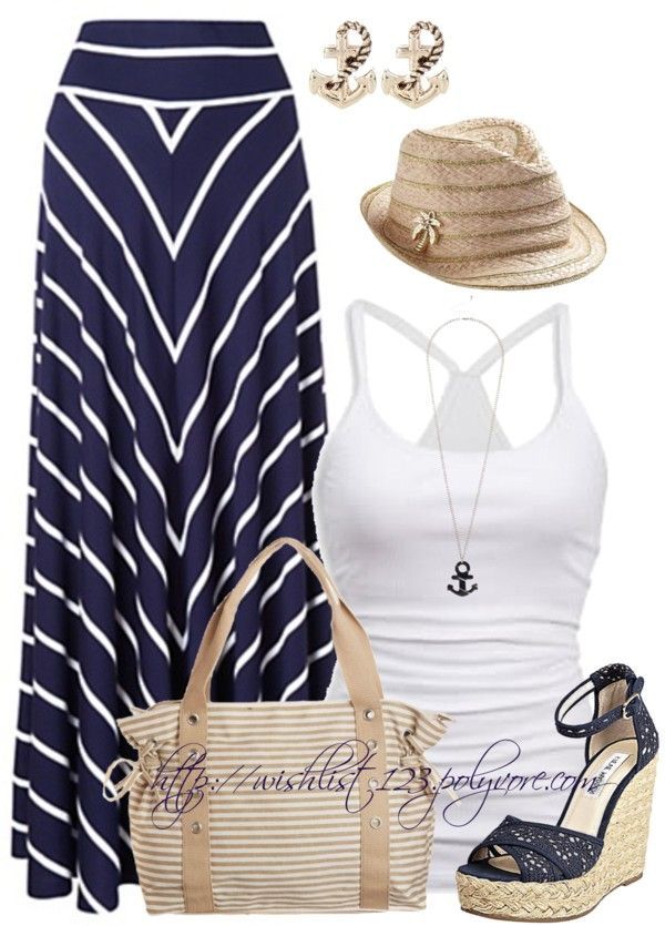 “Navy, Anchors and Sailors” by wishlist123 on Polyvore