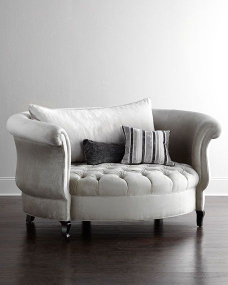 Obsessed with this chair. Now how can I DIY!!!  Haute House – Harlow Cuddle Chair