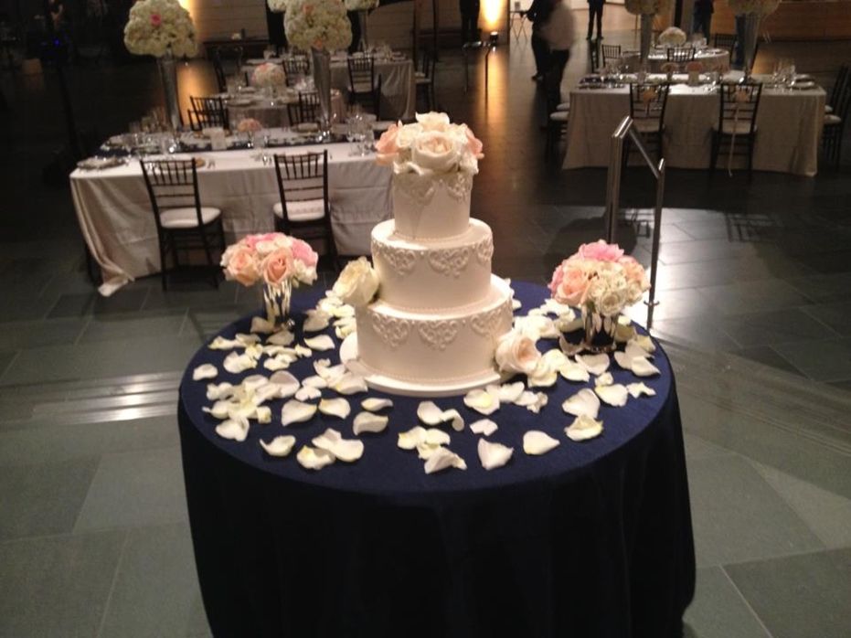 Wedding cake table skirt -   Cake Table Décor Ideas