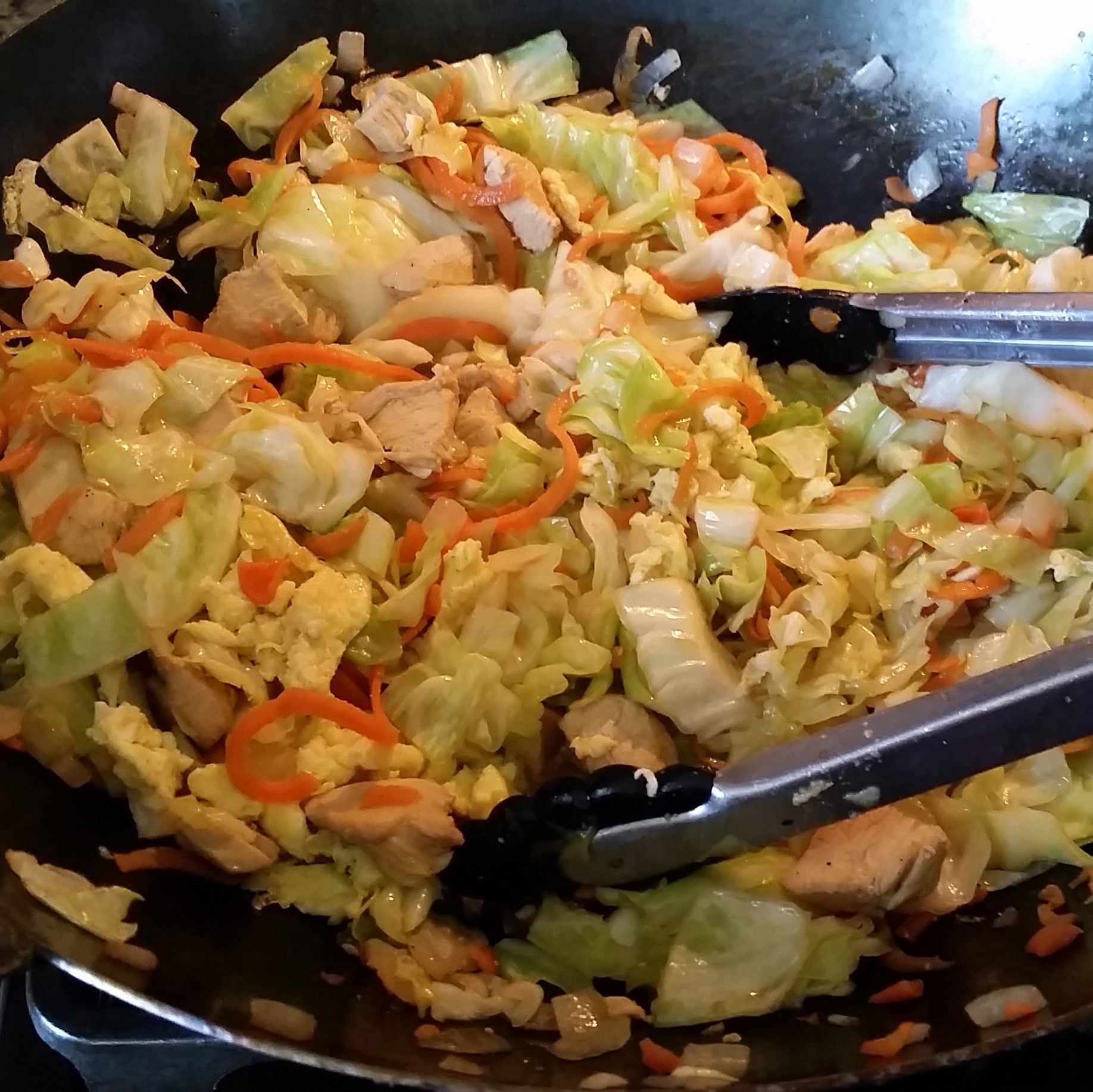 Paleo (Whole 30 Compliant) Egg Roll in a Bowl by Rumbly in my Tumbly