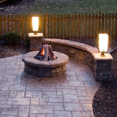 Patio stamped concrete patio Design Ideas, Pictures, Remodel and Decor