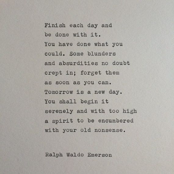 Ralph Waldo Emerson Quote / Typewriter Quote / by WhiteCellarDoor, $10.00
