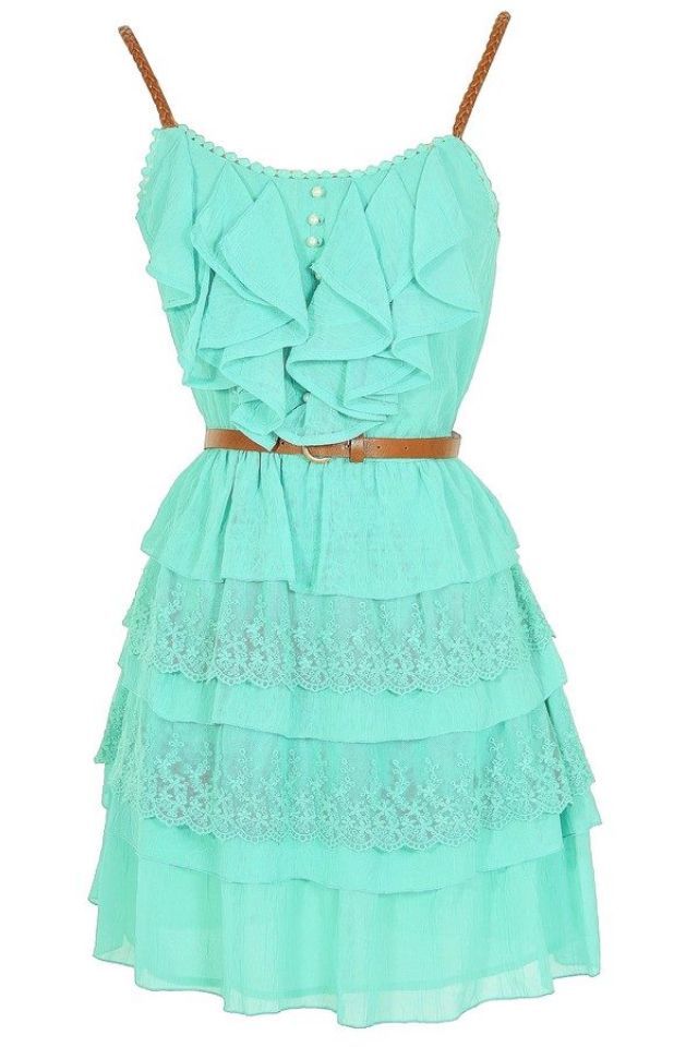 Really cute summer dress. Super casual, could be even cuter with a cami