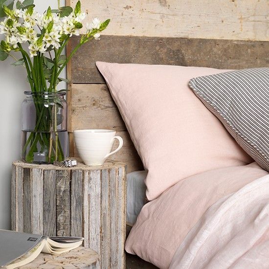 Soft grey and pink bedroom | Coastal colour schemes – 10 of the best | PHOTO GALLERY | Colour | Design | Housetohome