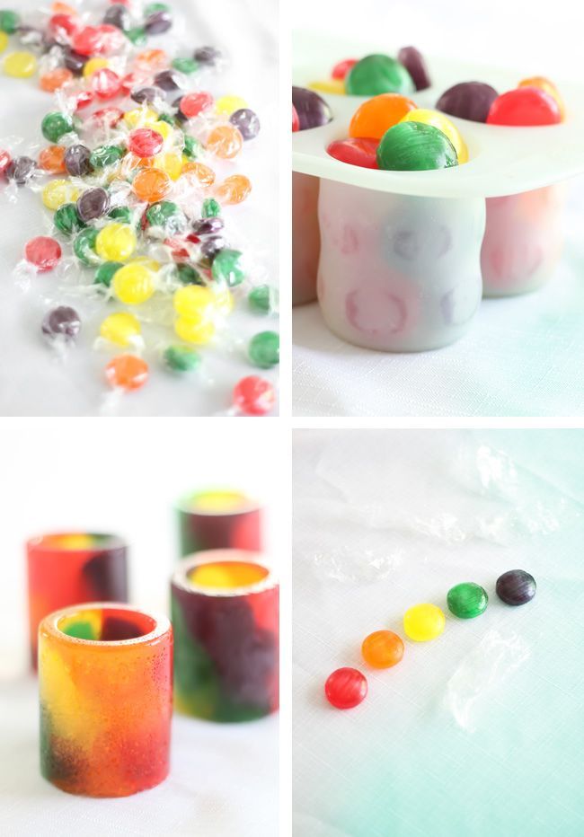Sprinkle Bakes: How to Bake Hard Candy Shot Glasses – these would be fun for ice cream too.