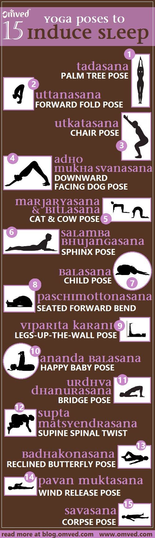 Top15 yoga poses for INSOMNIA & sleep related problems – Ease into a restful night’s sleep with this yoga sequence to try at home.