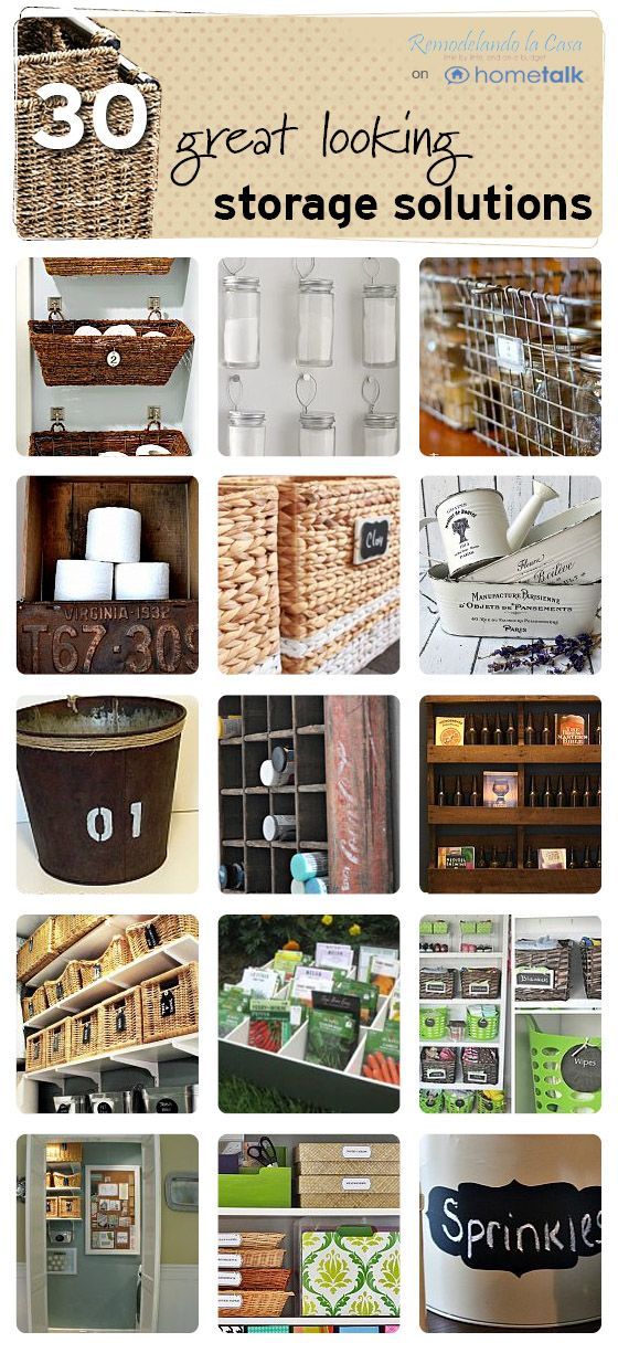 You can make any of these with items you have lying around the house..except maybe the toilet paper storage. That one is insanely