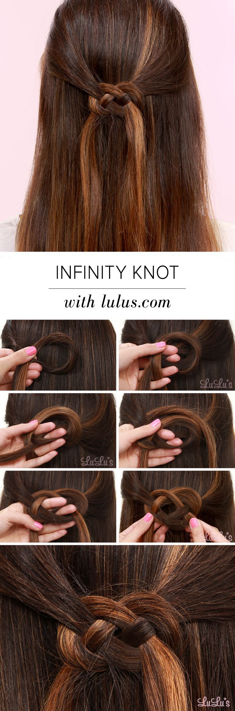 You’ll want to wear our Infinity Knot Hair Tutorial for ever and ever! Grab your best gal pal and check out the full tutorial on