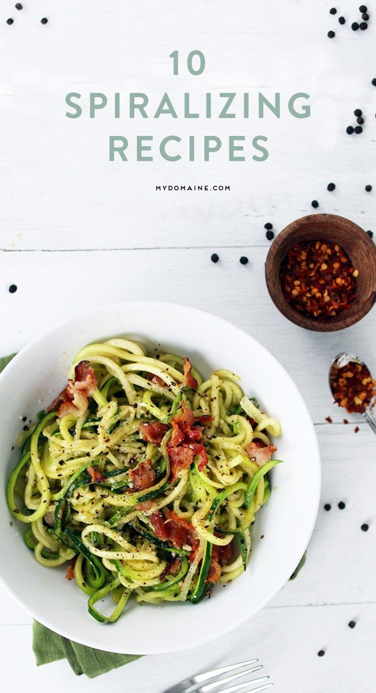 You’re going to want to invest in a spiralizer after you see these recipes.