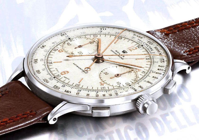 1.17M for a vintage watch… Wow!  1942 Rolex Split-Seconds Chronograph
