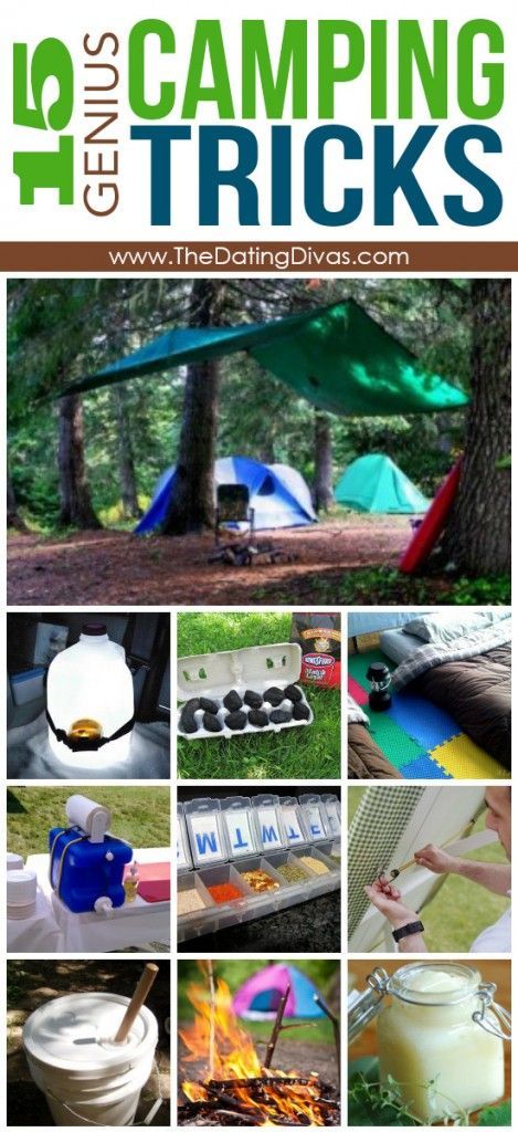 15 Genius Camping Tricks