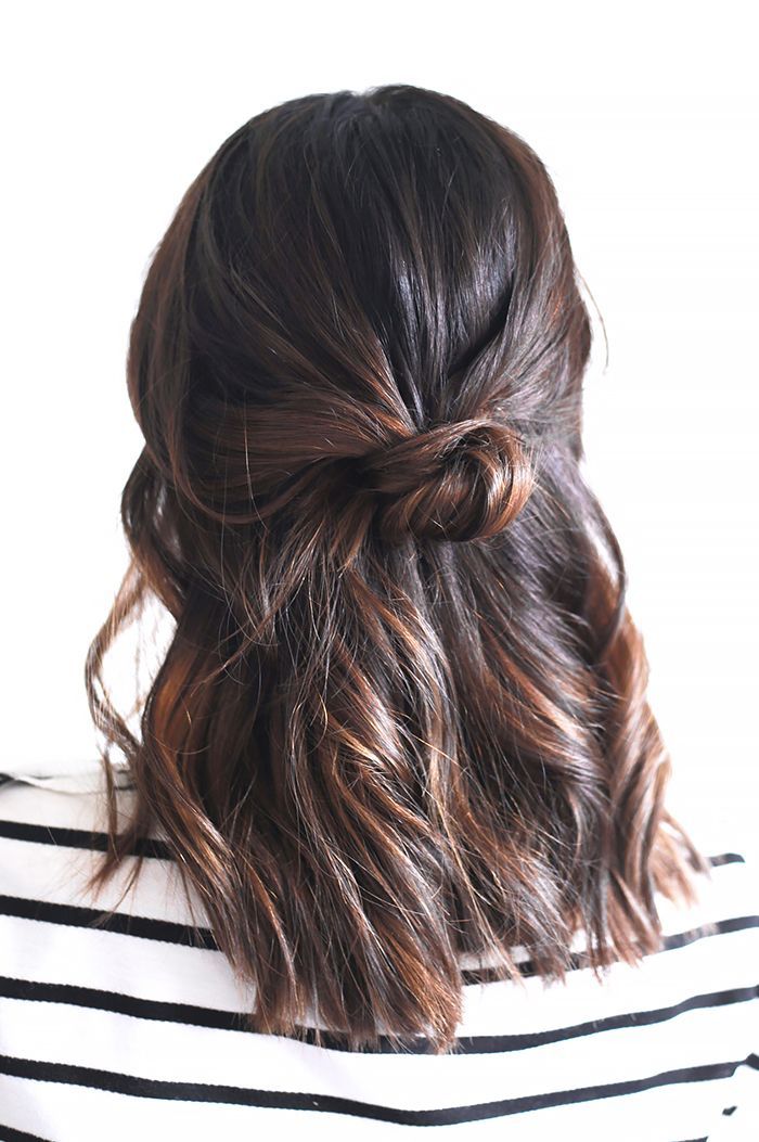 3-Minute Hairstyles for When You’re Running Late via @ByrdieBeauty