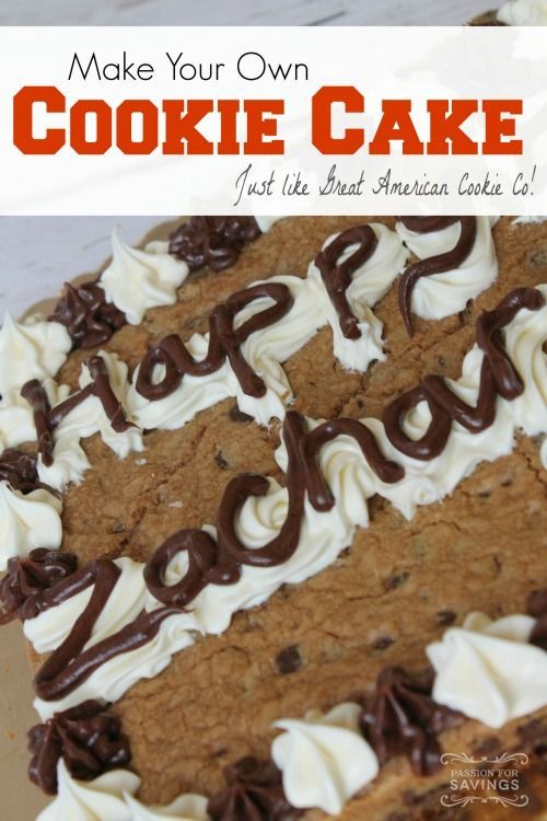 Be sure to check out this Homemade Great American Cookie Cake Recipe! Cut down on your Birthday Cake Cost with this Delicious