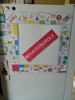 Behavior Management- OMG if only I had found this last semester when I had to make a board game!