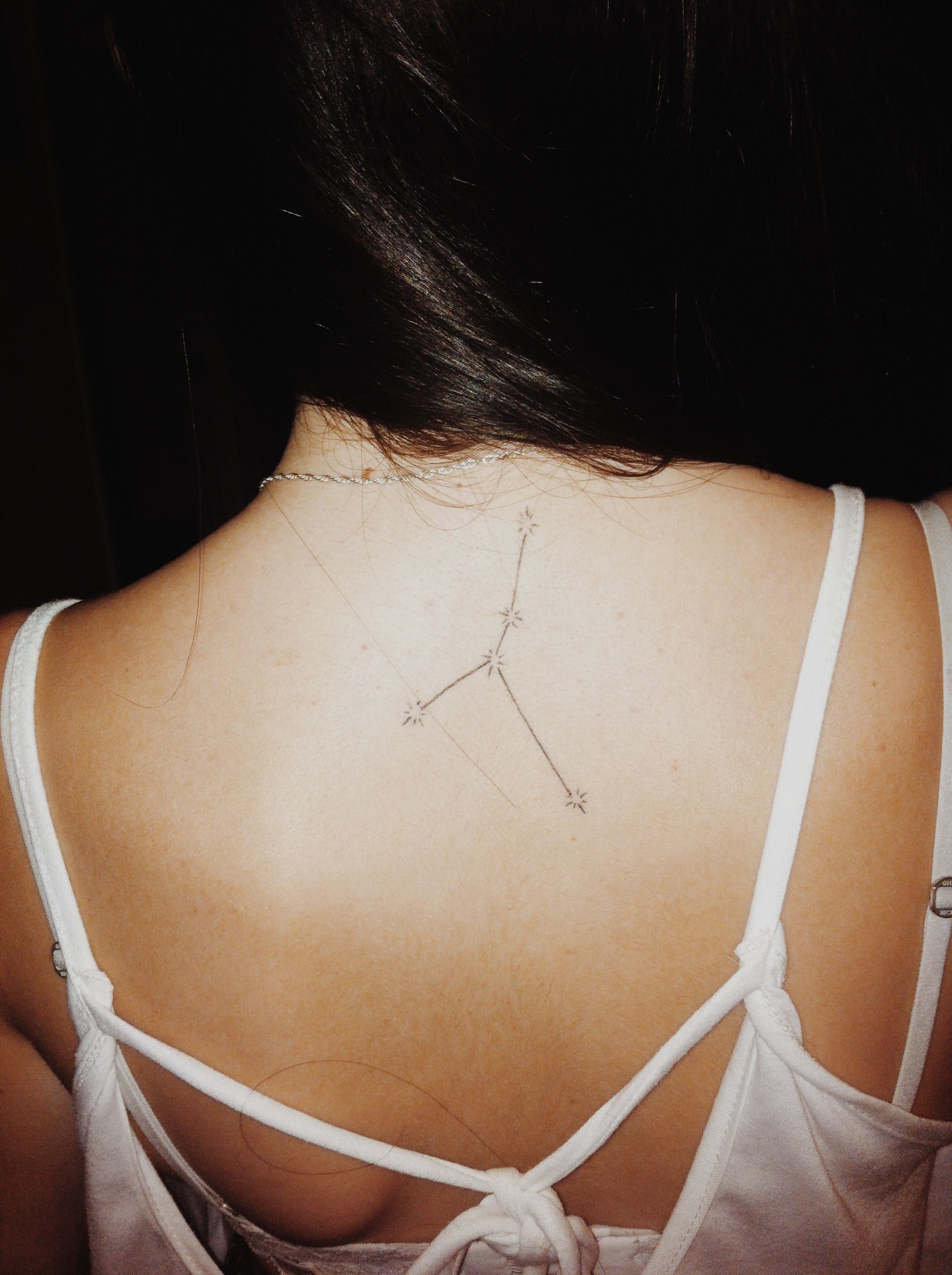 Constellation of Cancer tattoo
