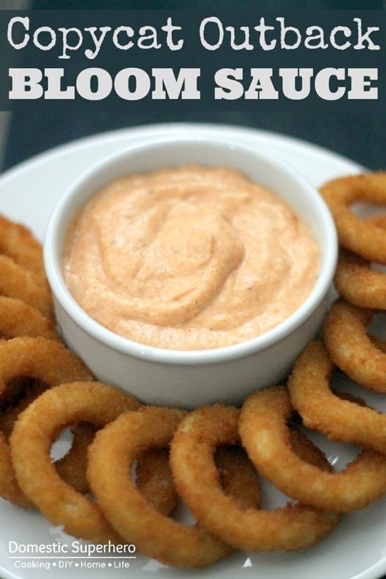 Copycat Outback Bloom Sauce. Hubby’s been craving this lately.