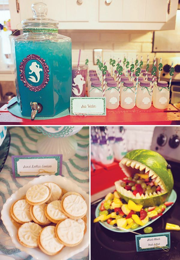 {DIYed} Ariel Themed Little Mermaid Birthday Party // Hostess with the Mostess®
