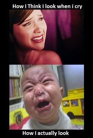 Expectation Vs Reality: Crying. I love that they used Brooke Davis.  That’s the best episode :)