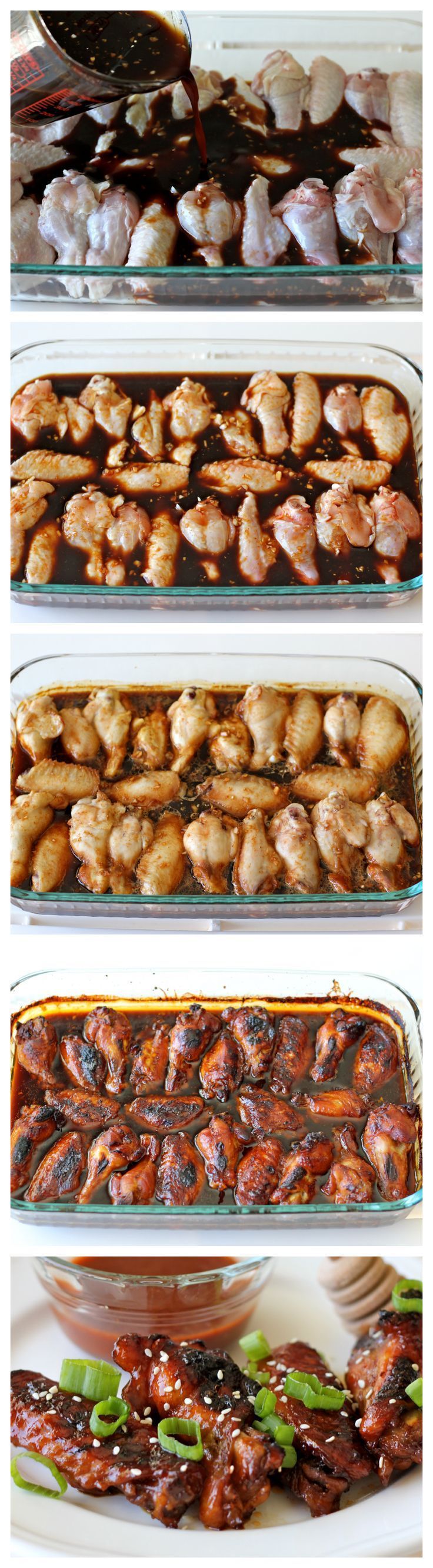 Honey Teriyaki Hot Wings – Sweet and spicy wings baked to crisp perfection. Doesn’t get easier than that!