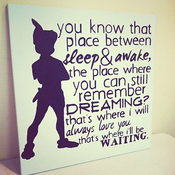 Hook quote canvas painting