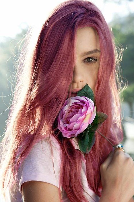 I think I am seriously considering dying my hair pink…