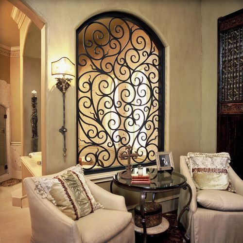 Iron Insert – front doors – dallas – Elegante Iron, Inc.