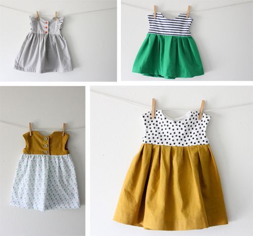 Lacey we should learn how to make these for maddie!!! baby dress sewing pattern