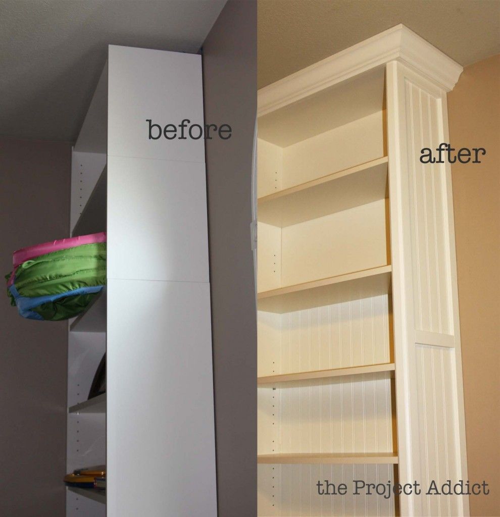 Playroom: Building in Billy bookcases |