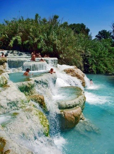 Pools of Saturnia – Tuscany, Italy