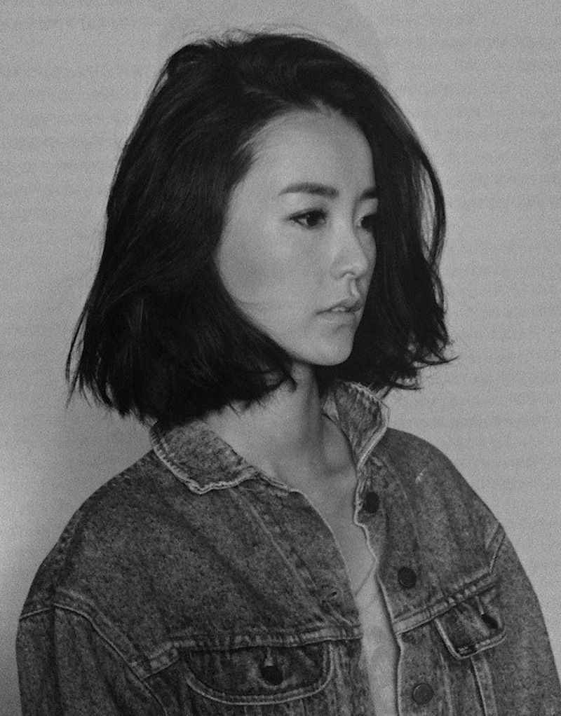 Short hair inspiration (Jung Yoo-mi photographed by Moke Najung)
